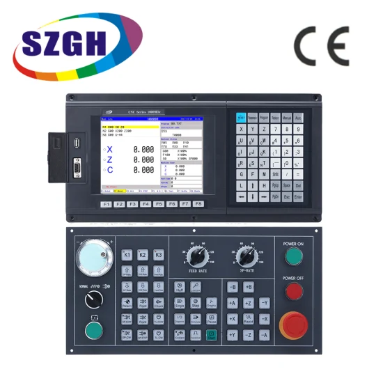 Cost Performance 4 Axis Milling CNC Controller for Milling Center Support PLC Atc 4 Axis Milling CNC Controller